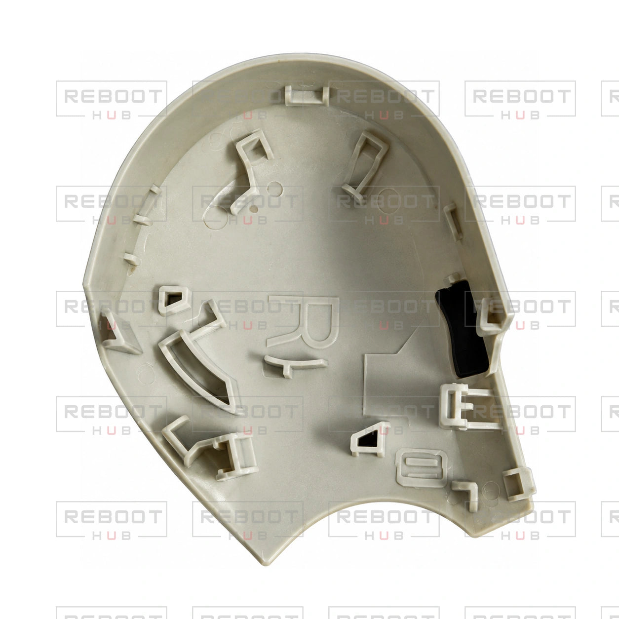 OEM-pulled DJI Mini 3 Side Cover Right on white with Reboot Hub watermark overlay