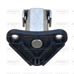 OEM-pulled DJI Mini 3 Front Arm Rotation Axis on white with Reboot Hub watermark overlay