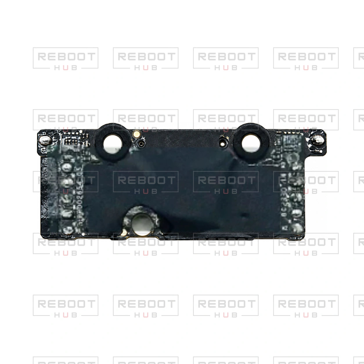 OEM-pulled DJI Mini 3 ESC Board on white with Reboot Hub watermark overlay