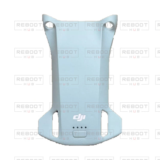 OEM-pulled DJI Mini 3 Pro Upper Shell on white with Reboot Hub watermark overlay
