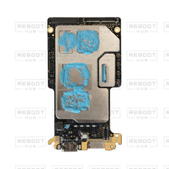 OEM-pulled DJI Mini 3 Pro Motherboard on white with Reboot Hub watermark overlay