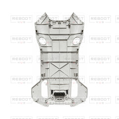 OEM-pulled DJI Mini 4 Pro Upper Shell on white with Reboot Hub watermark overlay