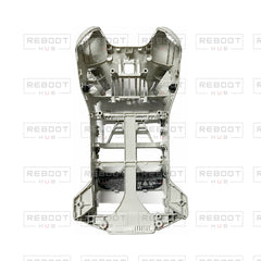OEM-pulled DJI Mini 4 Pro Middle Frame on white with Reboot Hub watermark overlay