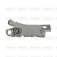 OEM-pulled DJI Mini 4 Pro Middle Frame on white with Reboot Hub watermark overlay