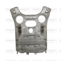 OEM-pulled DJI Mini 4 Pro Bottom Shell on white with Reboot Hub watermark overlay