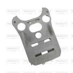 OEM-pulled DJI Mini 4 Pro Bottom Shell on white with Reboot Hub watermark overlay