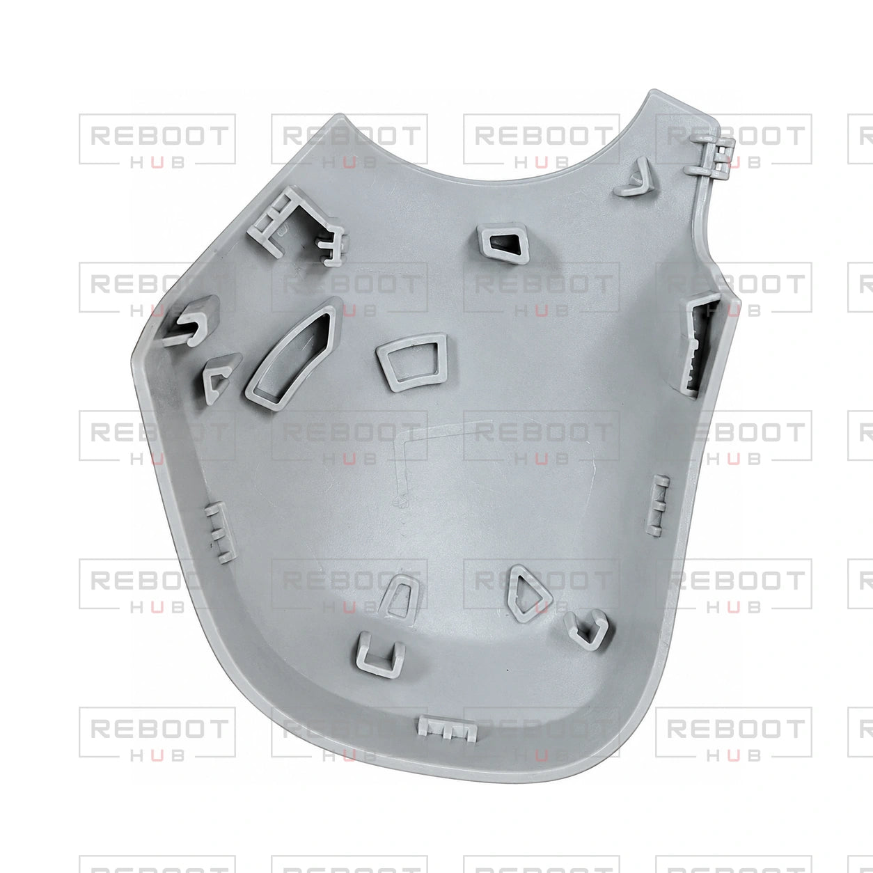 OEM-pulled DJI Mini 4 Pro Side Cover Left on white with Reboot Hub watermark overlay