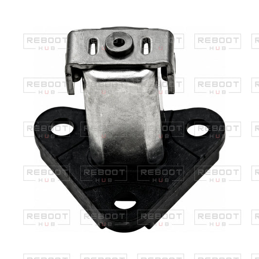 OEM-pulled DJI Mini 4 Pro Front Arm Rotation Axis Left on white with Reboot Hub watermark overlay