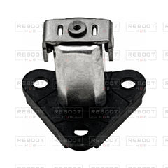OEM-pulled DJI Mini 4 Pro Front Arm Rotation Axis Left on white with Reboot Hub watermark overlay