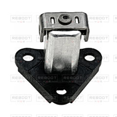 OEM-pulled DJI Mini 4 Pro Front Arm Rotation Axis Right on white with Reboot Hub watermark overlay