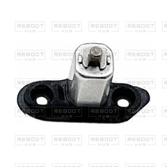 OEM-pulled DJI Mini 4 Pro Rear Arm Rotation Axis Right on white with Reboot Hub watermark overlay