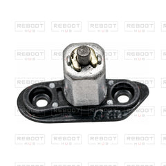 OEM-pulled DJI Mini 4 Pro Rear Arm Rotation Axis Right on white with Reboot Hub watermark overlay