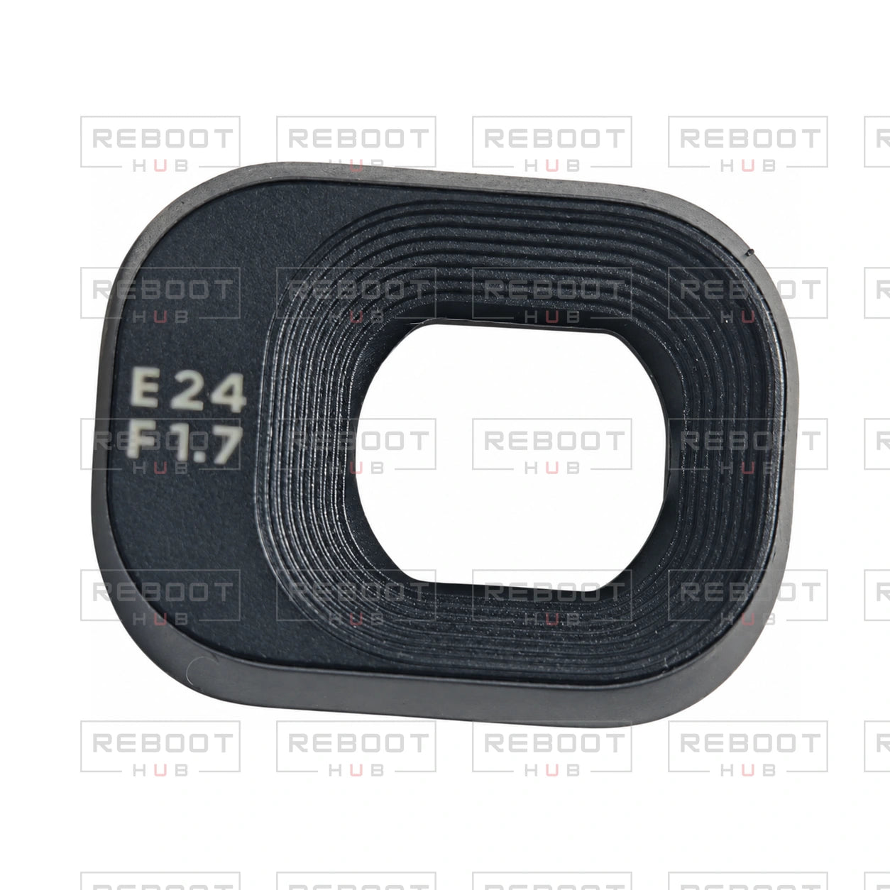 OEM-pulled DJI Mini 4 Pro Gimbal UV Lens Frame on white with Reboot Hub watermark overlay