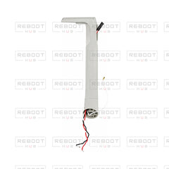 OEM-pulled DJI Mini 4 Pro Front Arm Shell Right on white with Reboot Hub watermark overlay