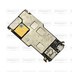 OEM-pulled DJI Mini 4 Pro Motherboard on white with Reboot Hub watermark overlay