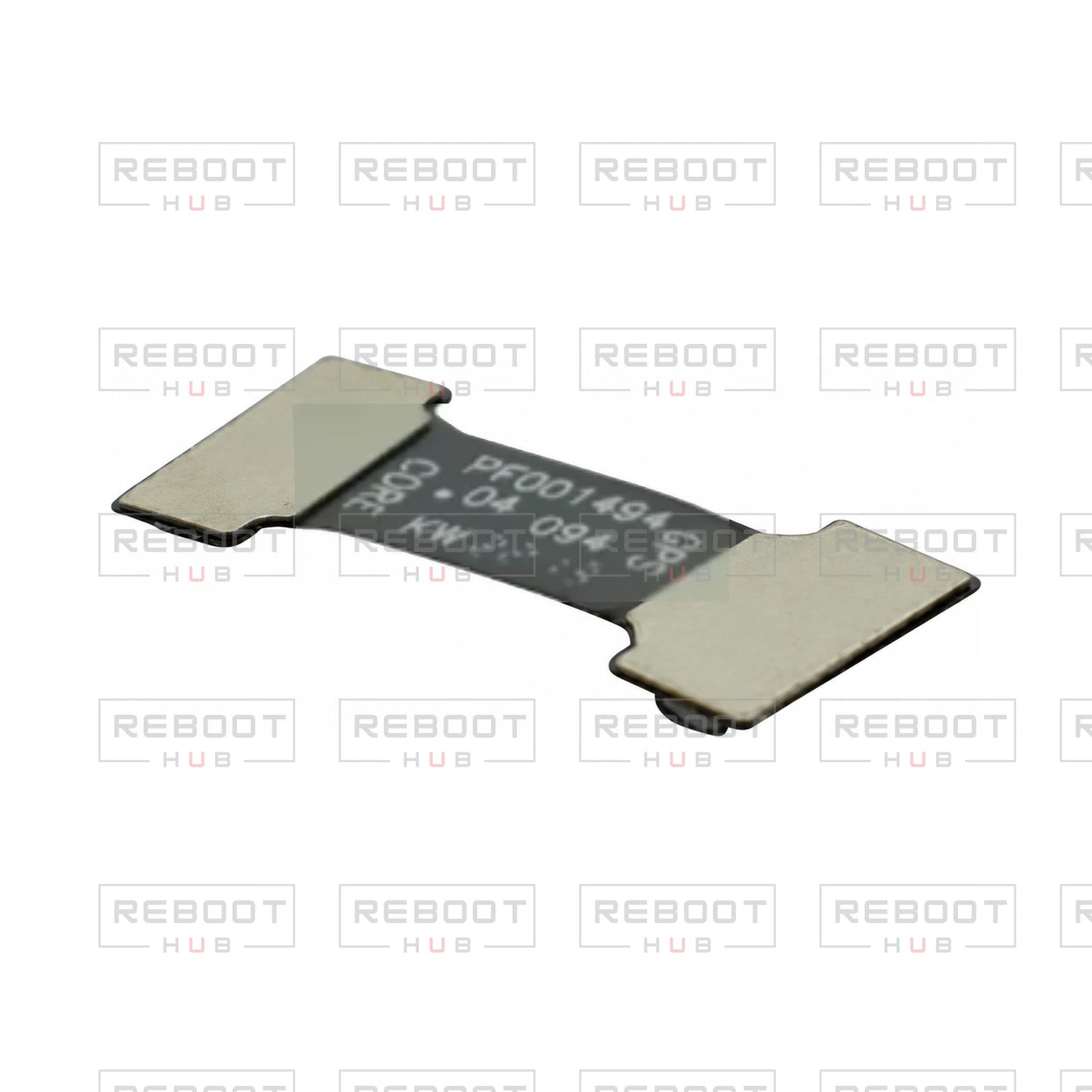 OEM-pulled DJI Mini 4 Pro GPS Flexible Flat Cable on white with Reboot Hub watermark overlay