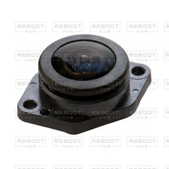 OEM-pulled DJI Mini 4 Pro Vision Lens Glass with Housing on white with Reboot Hub watermark overlay