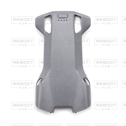 OEM-pulled DJI Mini 5 Pro Upper Shell on white with Reboot Hub watermark overlay