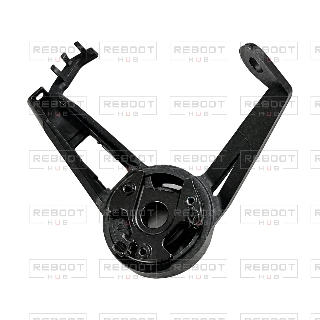 OEM-pulled DJI Mini 5 Pro Gimbal Limit Stop on white with Reboot Hub watermark overlay