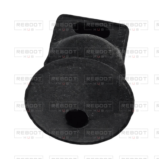 OEM-pulled DJI Mini 5 Pro Gimbal Rubber Damper on white with Reboot Hub watermark overlay