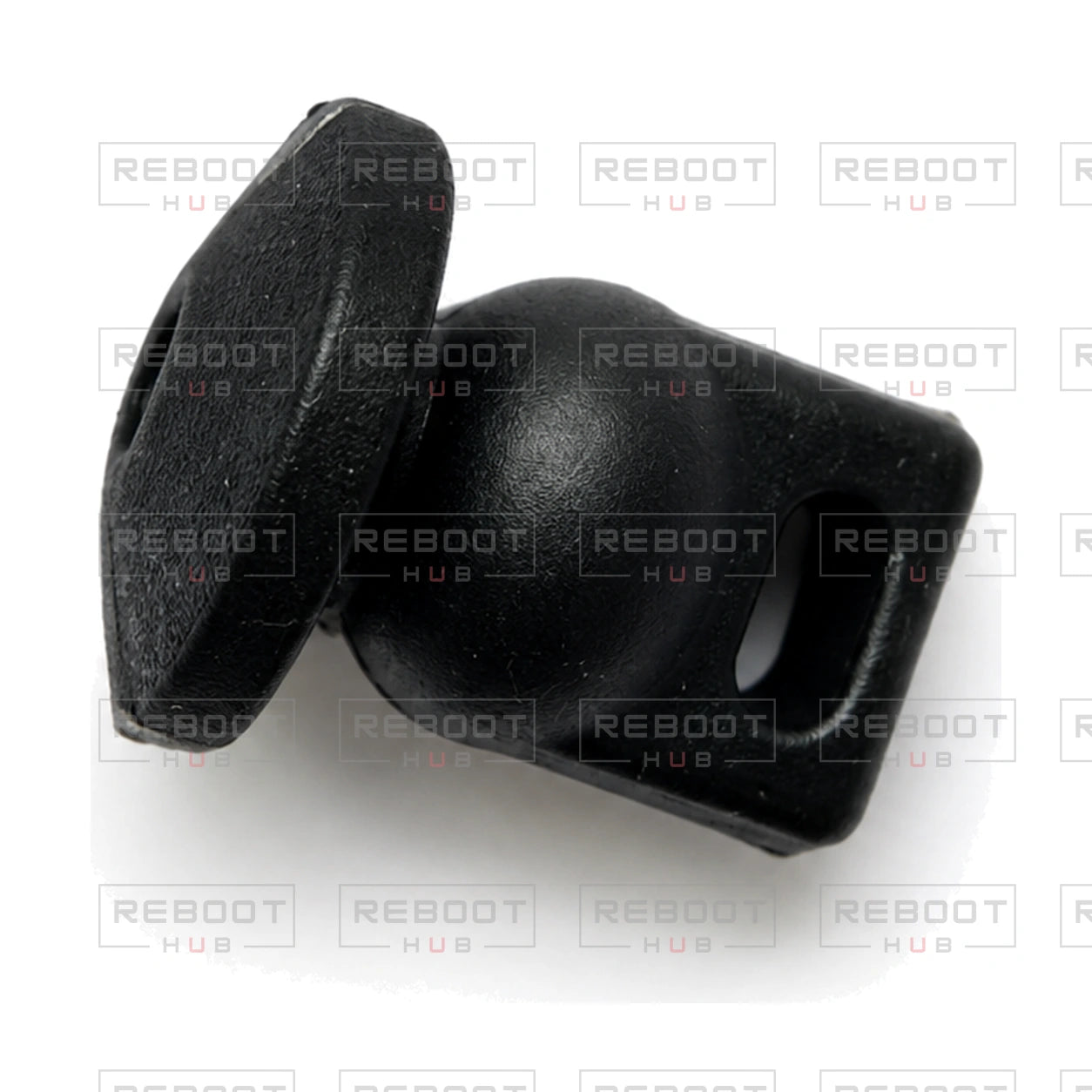 OEM-pulled DJI Mini 5 Pro Gimbal Rubber Damper on white with Reboot Hub watermark overlay