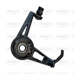 OEM-pulled DJI Mini 5 Pro Gimbal Pitch Motor Bracket on white with Reboot Hub watermark overlay