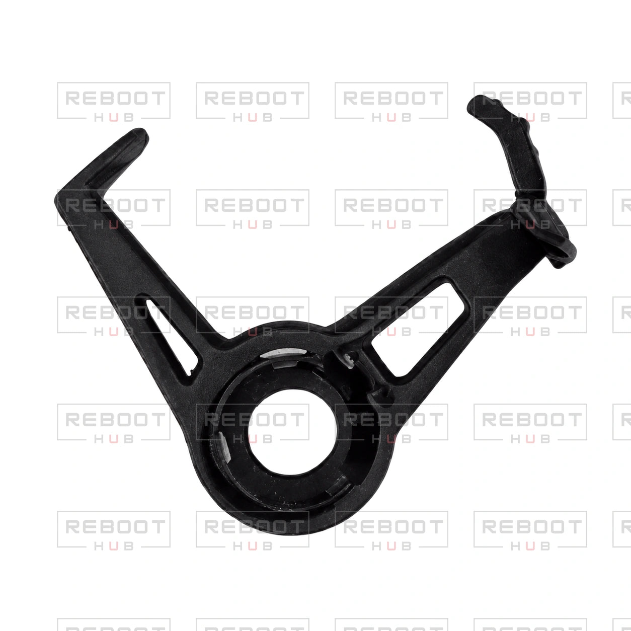 OEM-pulled DJI Mini 5 Pro Gimbal Limit Stop Bracket on white with Reboot Hub watermark overlay