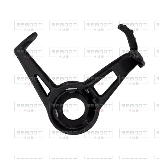 OEM-pulled DJI Mini 5 Pro Gimbal Limit Stop Bracket on white with Reboot Hub watermark overlay