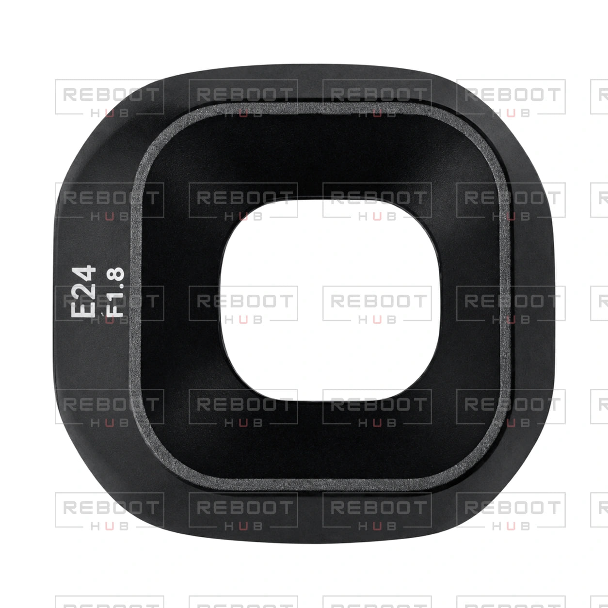 OEM-pulled DJI Mini 5 Pro Gimbal UV Lens Frame on white with Reboot Hub watermark overlay