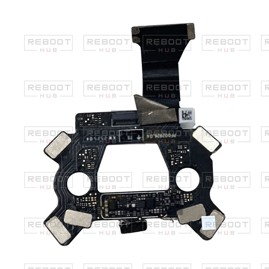 OEM-pulled DJI Mini 5 Pro Front Vision Flexible Flat Cable on white with Reboot Hub watermark overlay