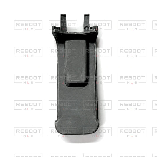 OEM-pulled DJI Mini 5 Pro Front Landing Gear Side Cover on white with Reboot Hub watermark overlay