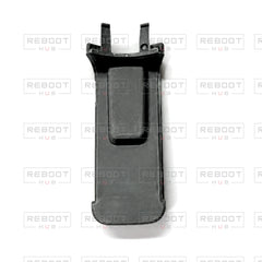 OEM-pulled DJI Mini 5 Pro Front Landing Gear Side Cover on white with Reboot Hub watermark overlay