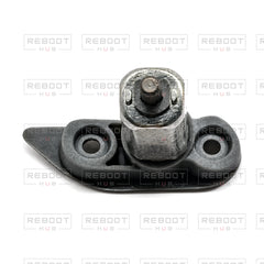 OEM-pulled DJI Mini 5 Pro Rear Arm Rotation Axis Left on white with Reboot Hub watermark overlay