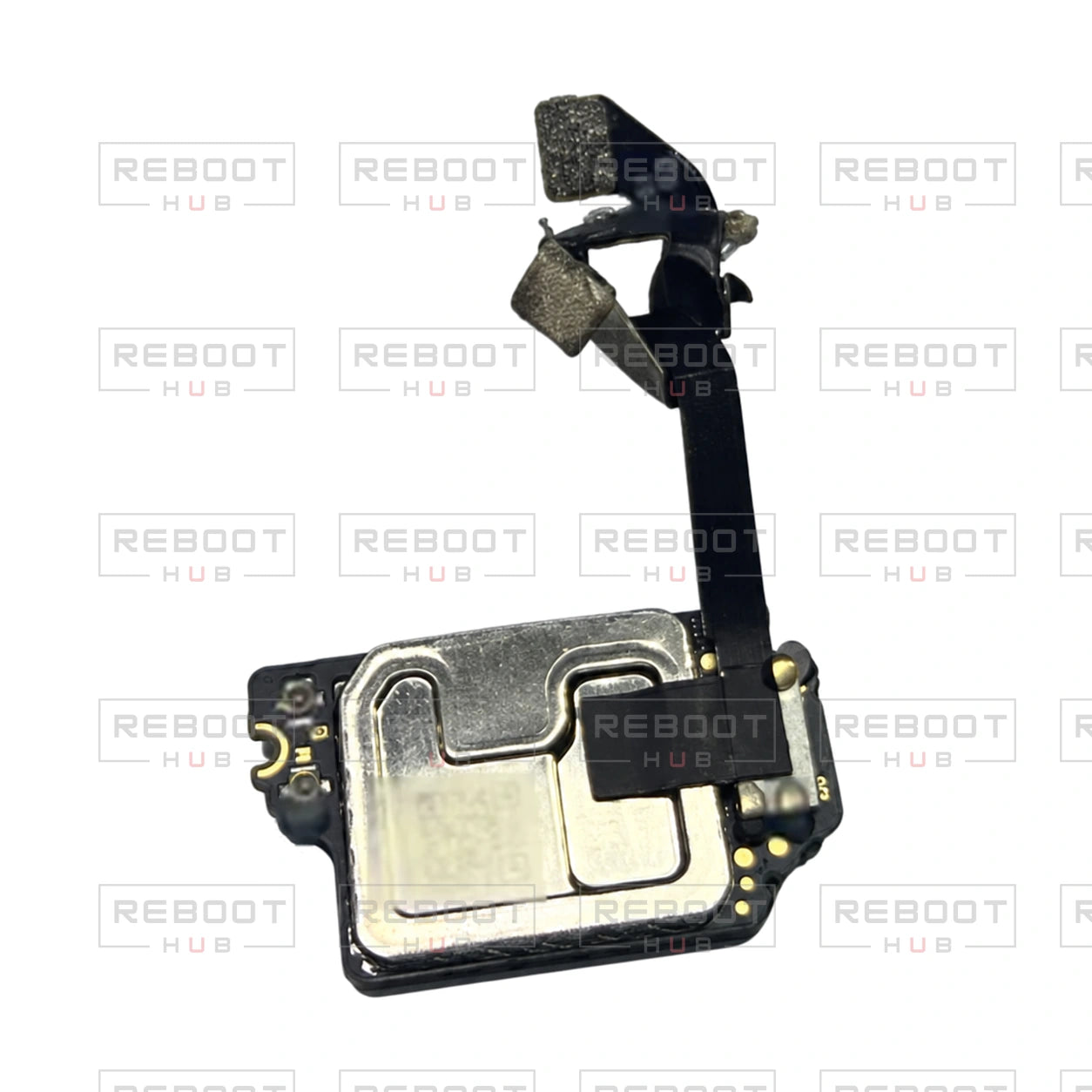 OEM-pulled DJI Mini 5 Pro Internal 4G Module on white with Reboot Hub watermark overlay