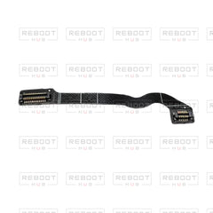OEM-pulled DJI Mini 5 Pro photographed 4G cable detail; module shown in other views, on white with Reboot Hub watermark overlay
