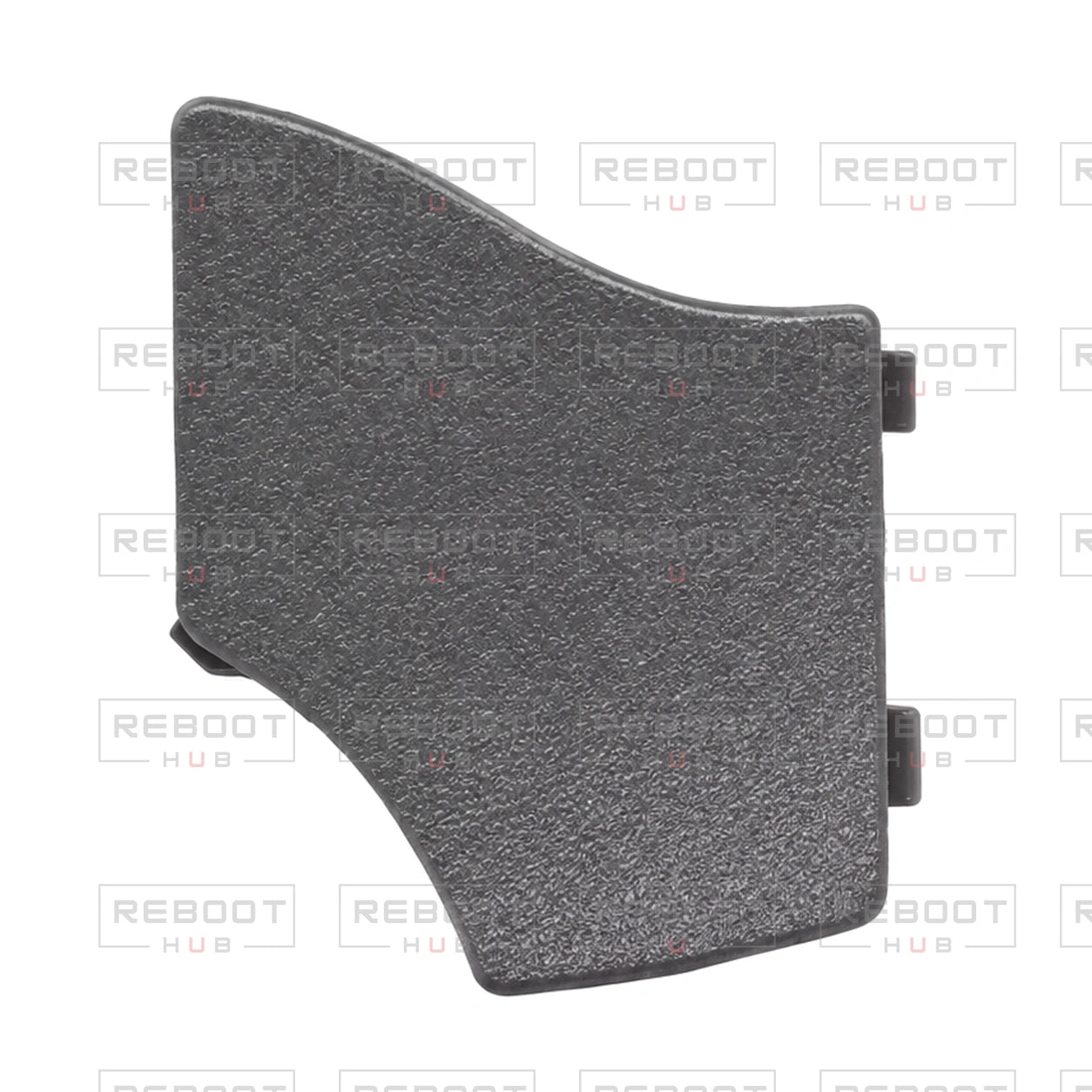 OEM-pulled DJI Mini 5 Pro Middle Shell Pentagonal Cover single-piece detail; pair shown in the other original view, on white with Reboot Hub watermark overlay