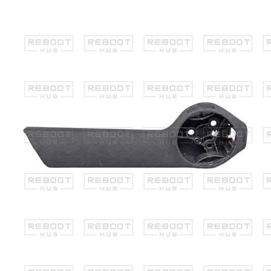 OEM-pulled DJI Mini 5 Pro Rear Arm Rear Section Shell Left on white with Reboot Hub watermark overlay