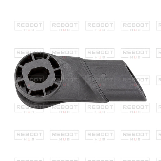 OEM-pulled DJI Mini 5 Pro Rear Arm Adapter Ring Left on white with Reboot Hub watermark overlay