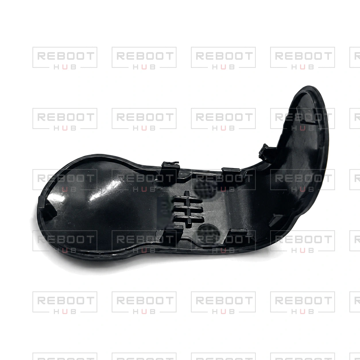 OEM-pulled DJI Mini 5 Pro Gimbal Lower Bracket Rear Cover on white with Reboot Hub watermark overlay