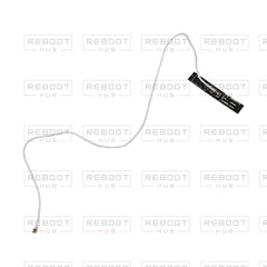 OEM-pulled DJI Mini 5 Pro Front Arm Antenna Left on white with Reboot Hub watermark overlay
