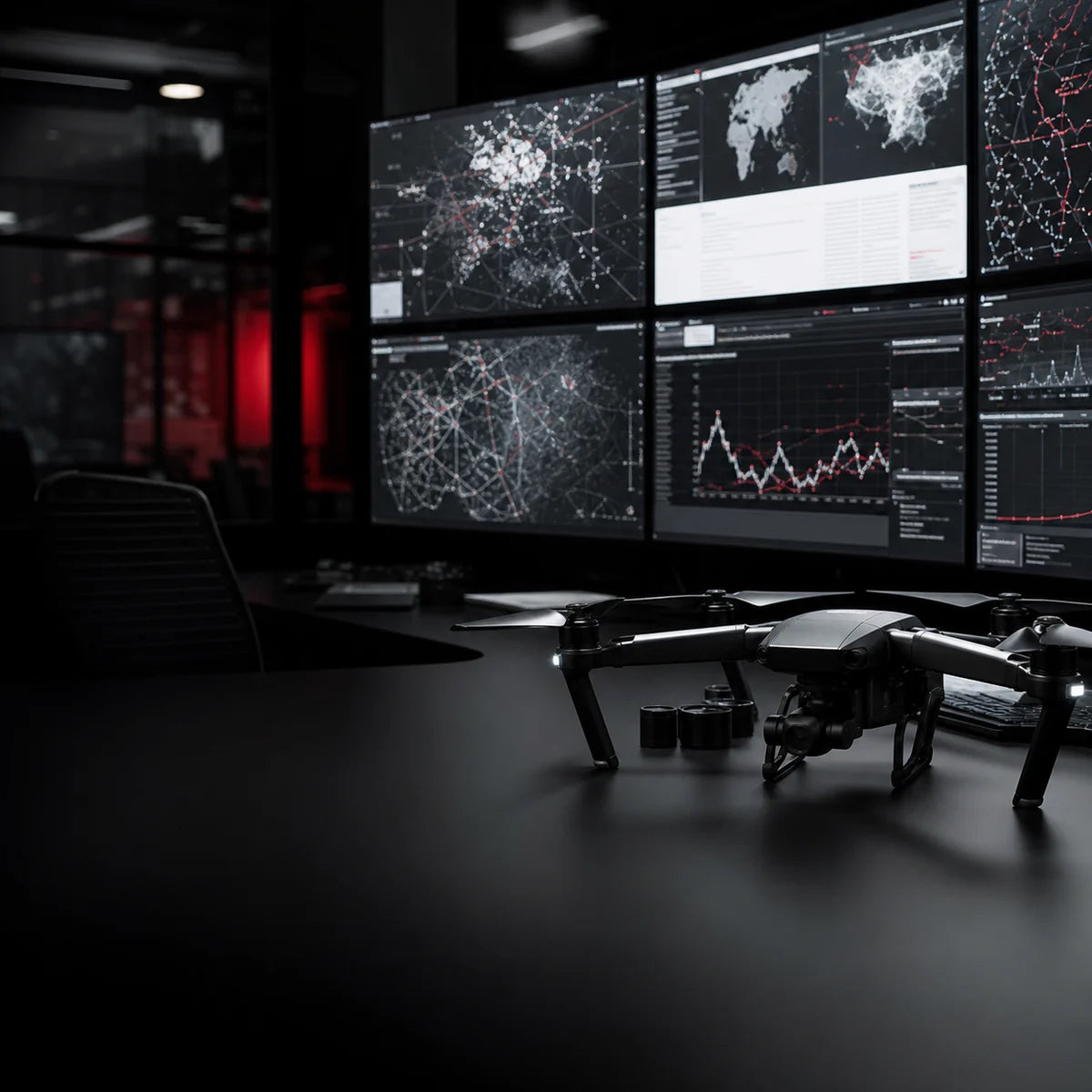 Nyhetsovervåking av droneindustrien og markedsinformasjon