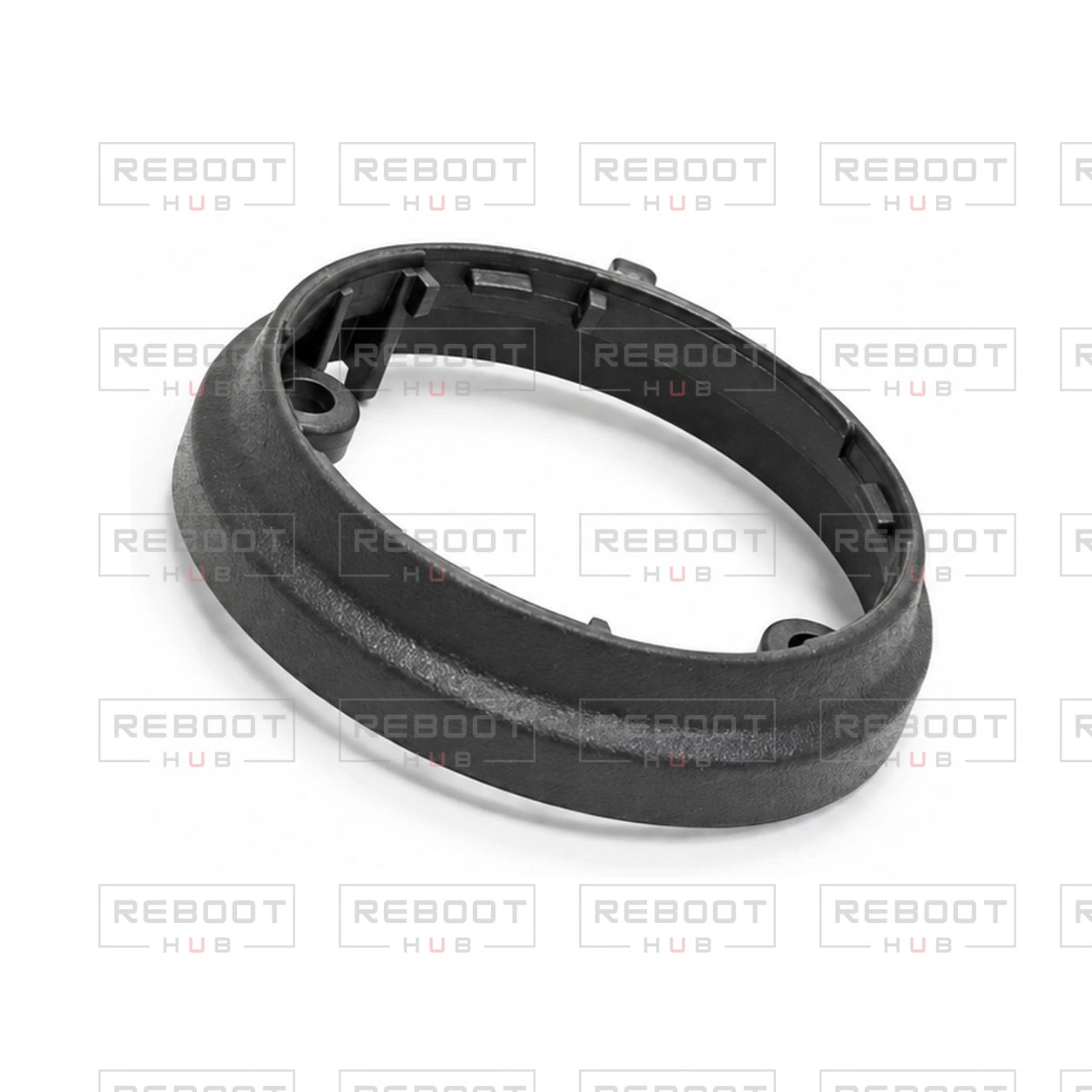 OEM-pulled DJI Spark LED Cover Mount on white with Reboot Hub watermark overlay