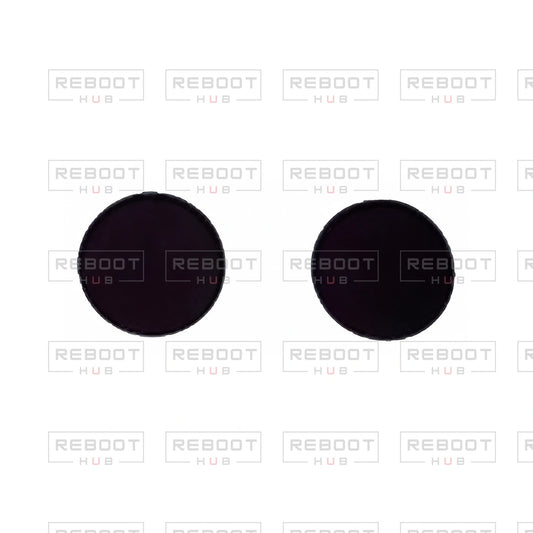 OEM-pulled DJI Spark Downward Vision Infrared Glass Pair on white with Reboot Hub watermark overlay