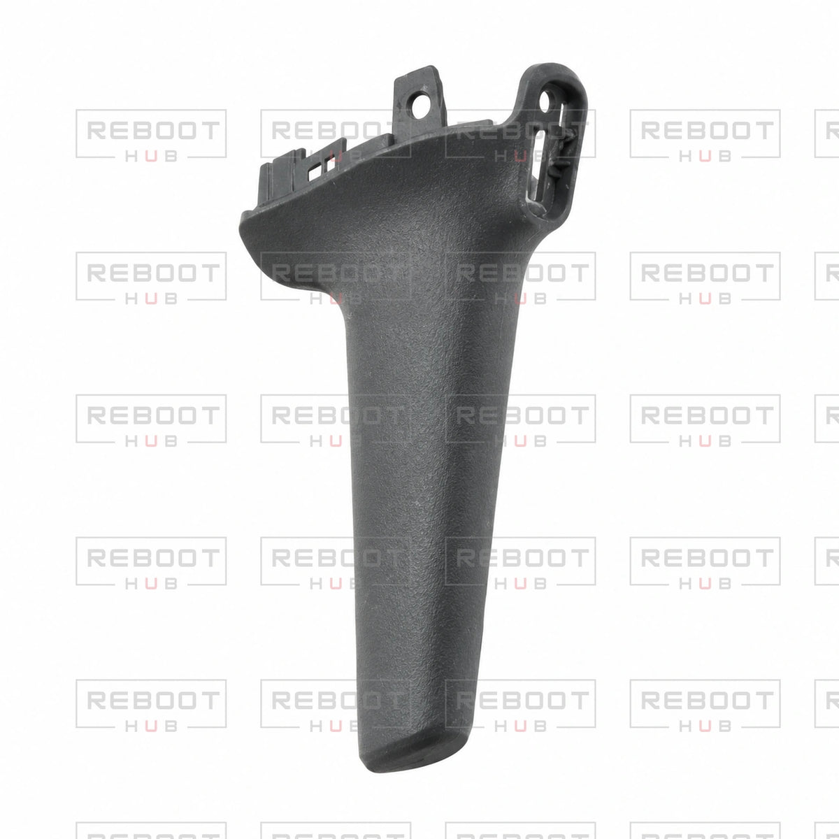 OEM-pulled DJI Air 3 Front Landing Gear Right on white with Reboot Hub watermark overlay — view 4