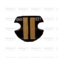 OEM-pulled DJI Mavic Air 2 Lower Cover Auxiliary Light on white with Reboot Hub watermark overlay — source view 2