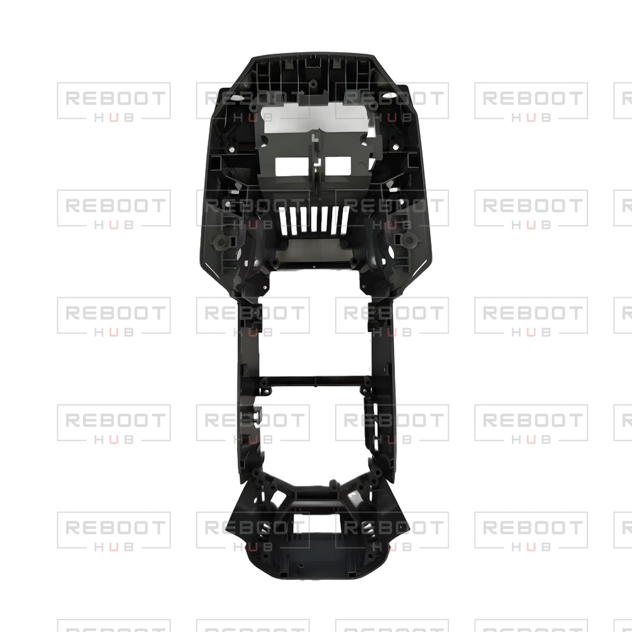OEM-pulled DJI Mavic Pro Middle Frame, original view 11, on white with Reboot Hub watermark overlay