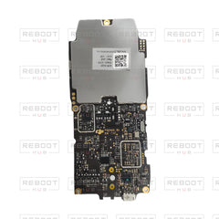 OEM-pulled DJI Mavic Pro Motherboard, photographed view 18, on white with Reboot Hub watermark overlay