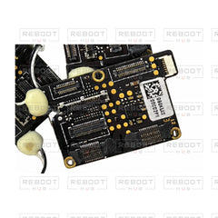 OEM-pulled DJI Mavic Pro / Mavic Pro Platinum Gimbal Motherboard, photographed view 21, on white with Reboot Hub watermark overlay
