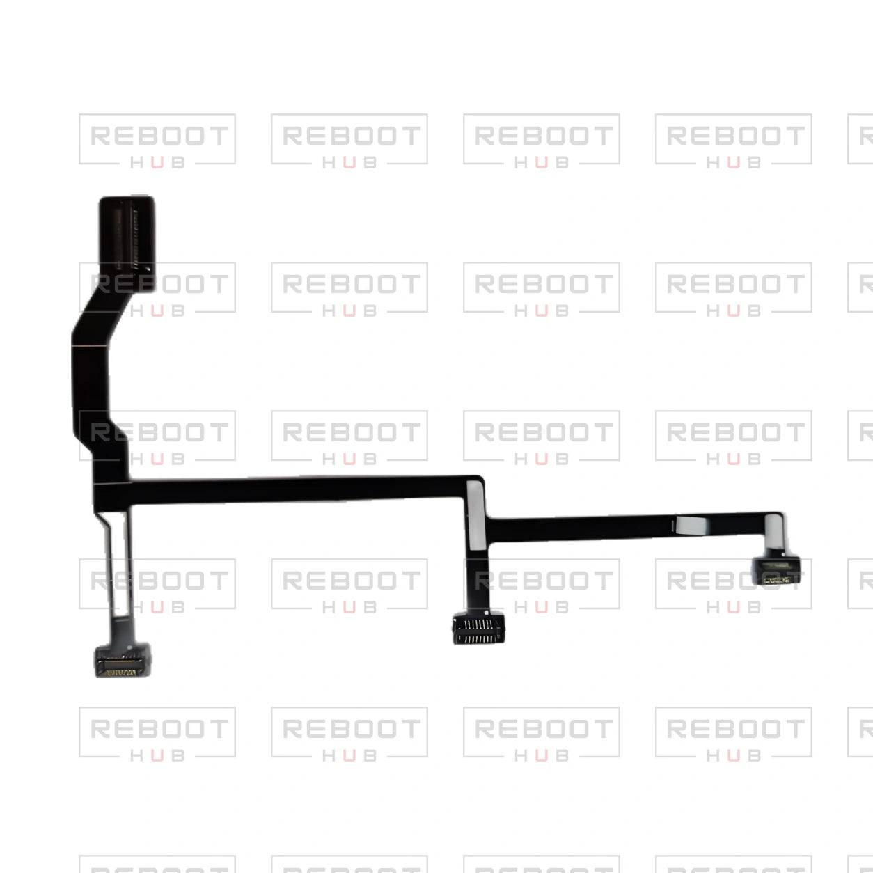 OEM-pulled DJI Mavic Pro Gimbal Flexible Flat Cable, photographed view 24, on white with Reboot Hub watermark overlay