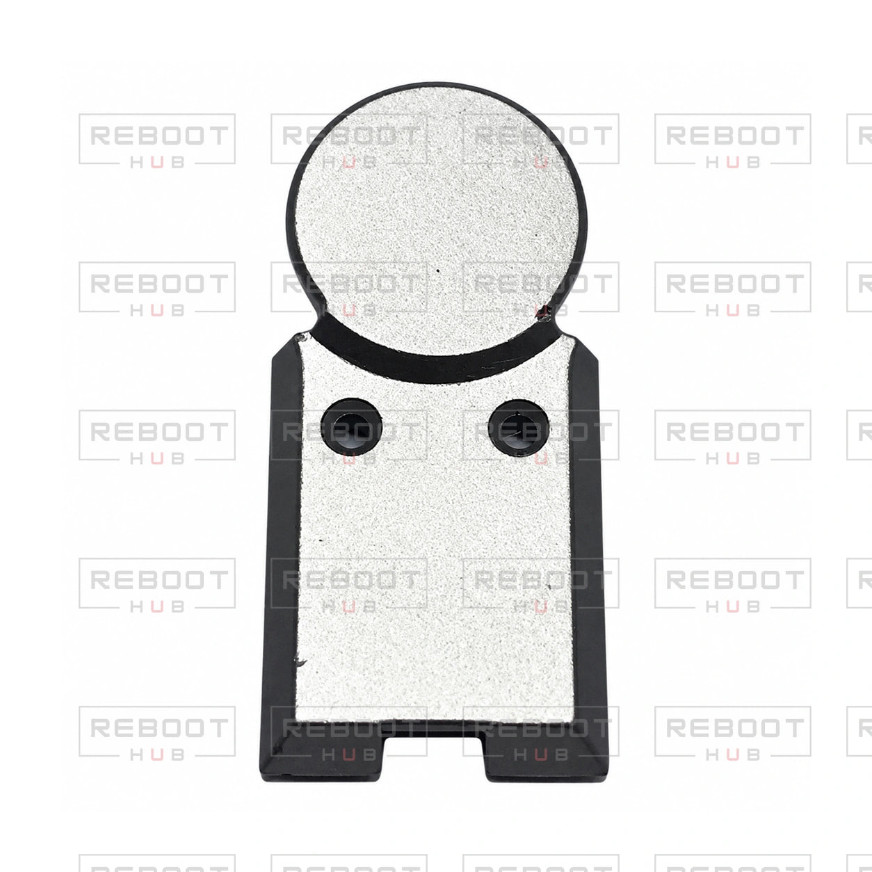 OEM-pulled DJI Mavic Pro / Mavic Pro Platinum Gimbal Camera Side Cover, photographed view 34, on white with Reboot Hub watermark overlay